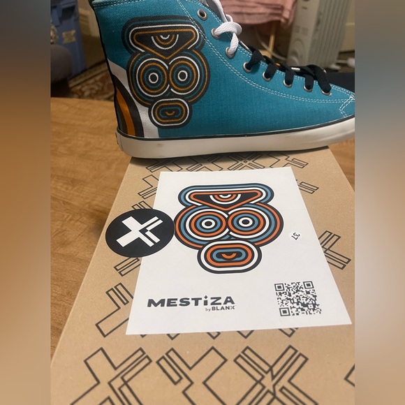 BLANX
DR. ALDERETE SOMBRA HIGH-TOP XY // GREEN  size 12 - Picture 8 of 11